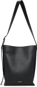 Jil Sander | Black Cannolo Tote