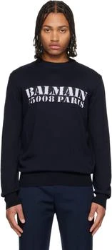 Balmain | Black
Balmain
Stamp Merino Wool Sweater