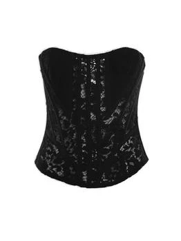 Dolce & Gabbana | Dolce & Gabbana Lace Detailed Corset Top