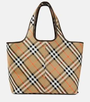 Burberry | Burberry Check Medium canvas tote bag
