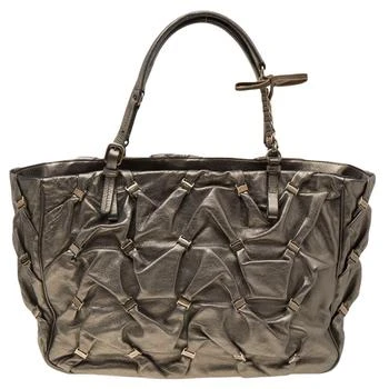 Salvatore Ferragamo | Salvatore Ferragamo Metallic Leather Totes Bag
