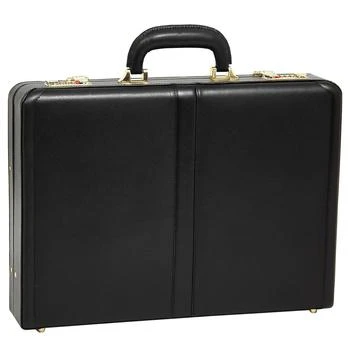 McKleinUSA McKlein 80445 Reagan 80445- Black Leather Attache Case