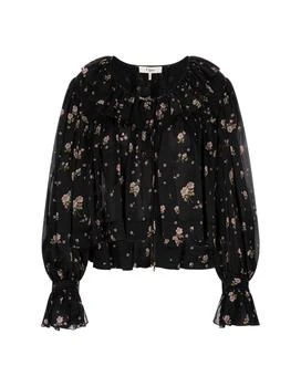 Chloé | Chloé Maxi Gathered Ruffle Top