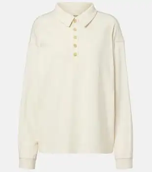 Khaite | Faithful silk jersey polo sweater
