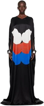 Rick Owens | SSENSE Exclusive Black KEMBRA PFAHLER Edition Babel Maxi Dress