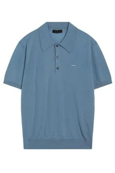 Prada | Prada Short-Sleeved Knitted Polo Shirt