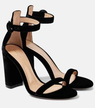 Gianvito Rossi | Gaeta 95 velvet sandals
