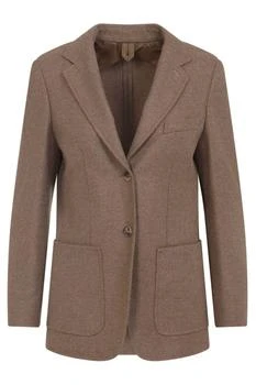 Max Mara | Max Mara Caraffa Single-Breasted Tailored Blazer