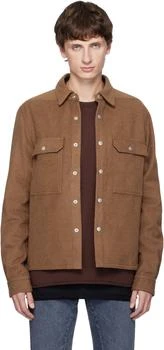 Rick Owens | Orange Concordians Cropped Overshirt