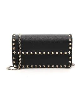 Valentino | Valentino Garavani Rockstud Foldover Top Clutch Bag