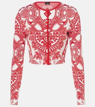 ETRO | Paisley cropped cardigan