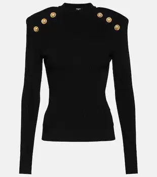 Balmain | Embellished knit sweater