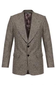 Dolce & Gabbana | Dolce & Gabbana Checked Single-Breasted Blazer