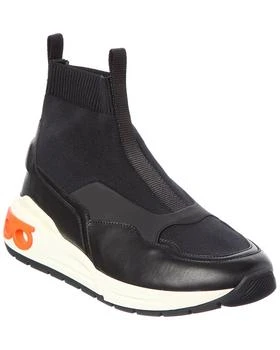 Salvatore Ferragamo | Ferragamo Cosma Leather High-Top Sock Sneaker