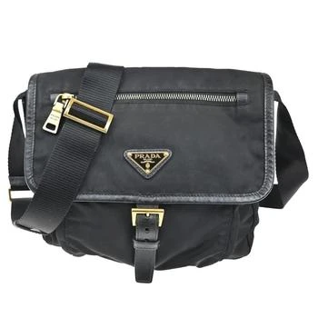 Prada | Buckle Messenger Bag Tessuto Nylon Shoulder Bag Bag (Pre-Owned)