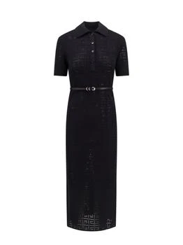 Givenchy | Givenchy Voyou 4G Jacquard Polo Dress