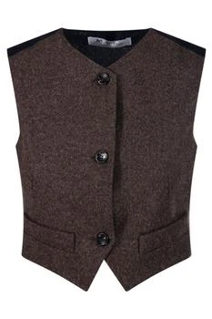 Max Mara | Max Mara Bikini Button-Up Gilet