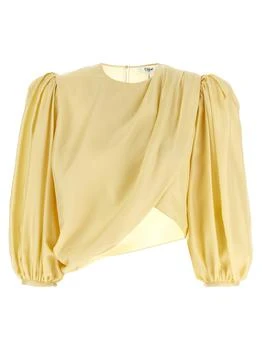 Chloé | Chloé Draped Cropped Top