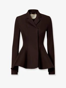 Fendi | Grain De Poudre wool blazer