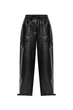 Jil Sander | Jil Sander Drawstring Leather Trousers