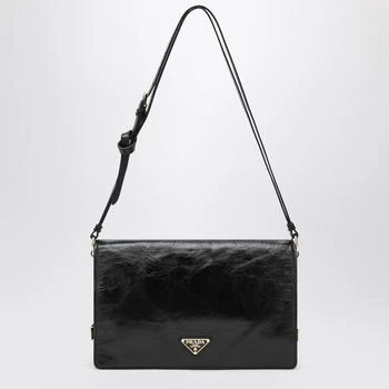 Prada | Medium shoulder bag black in leather