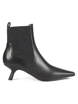 Brunello Cucinelli | 55MM Leather Ankle Boots