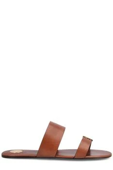 Yves Saint Laurent | Saint Laurent Babylone Logo Strap Flat Sandals