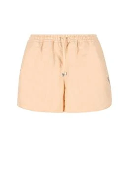 Burberry | Burberry Logo Plaque Elasticated Waistband Shorts