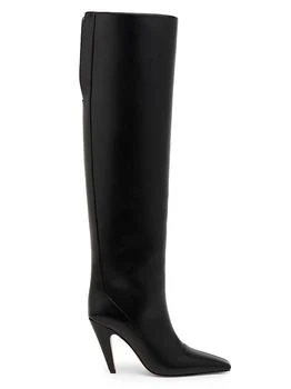 Stella McCartney | Spur 95MM Square Toe Knee-High Boots