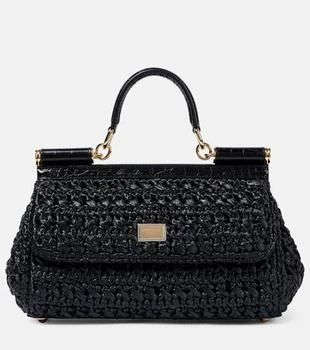 Dolce & Gabbana | Sicily Medium raffia tote bag