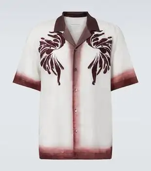 Dries Van Noten | Embroidered bowling shirt