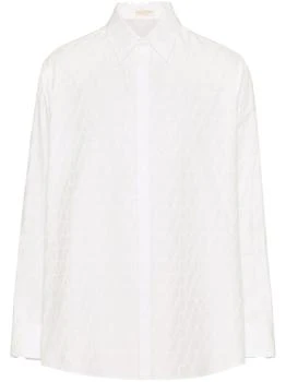 Valentino | VLogo Signature Monogram Cotton Shirt