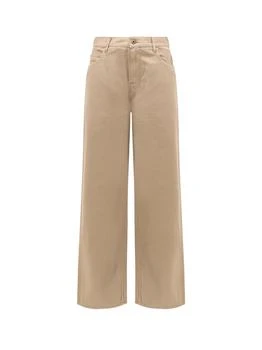 Burberry | Burberry Logo Patch Straight-Leg Trousers