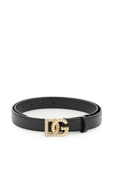 Dolce & Gabbana | Dolce & Gabbana DG Logo Embellished Buckle Belt