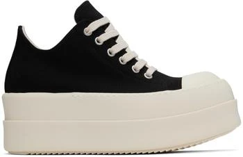 Rick Owens | Black Hollywood Double Bumper Low Sneaks Sneakers