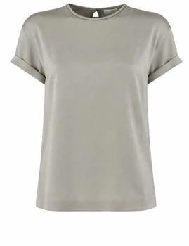 Brunello Cucinelli | Brunello Cucinelli Satin Crewneck T-Shirt