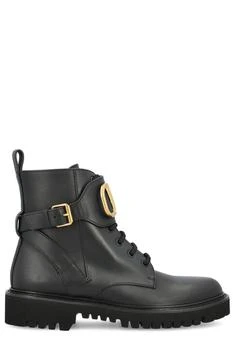 Valentino | Valentino Vlogo Signature Combat Boots