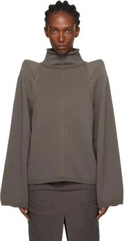 Rick Owens | Gray Concordians Con Turtleneck
