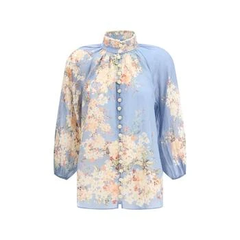 Zimmermann | Cascadian Blouse with puff Women's sleeves