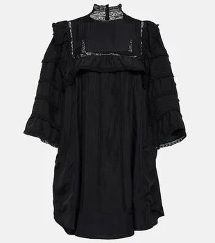 Isabel Marant | Zakae ruffle-trimmed silk minidress