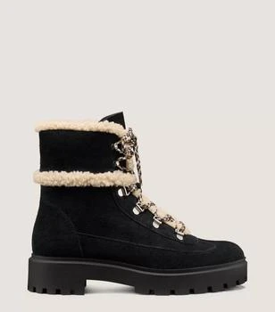 MYLA SHEARLING BOOTIE
