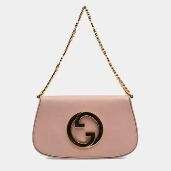 Gucci | Gucci Pink Calfskin Blondie Chain Satchel