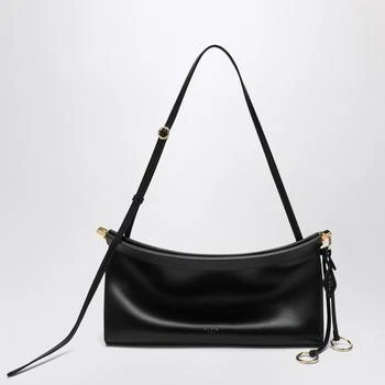 Le Click East West medium black bag