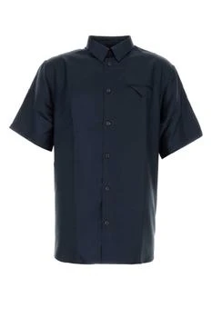 Prada | Prada Short-Sleeved Buttoned Shirt