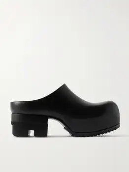 Rick Owens | Ballast Leather Mules - IT40.5