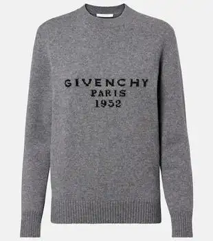 Givenchy | Logo wool and cashmere sweater