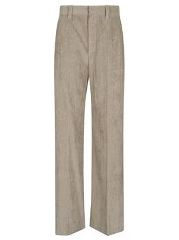 Brunello Cucinelli | Brunello Cucinelli Corduroy Mid-Rise Wide-Leg Trousers