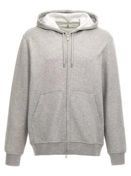 Brunello Cucinelli | Brunello Cucinelli Zip-Up Drawstring Hoodie