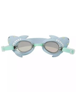 Sunnylife Mini Swim Goggles: Salty The Shark - Aqua