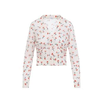 Jil Sander | Jil Sander Floral V-Neck Cardigan